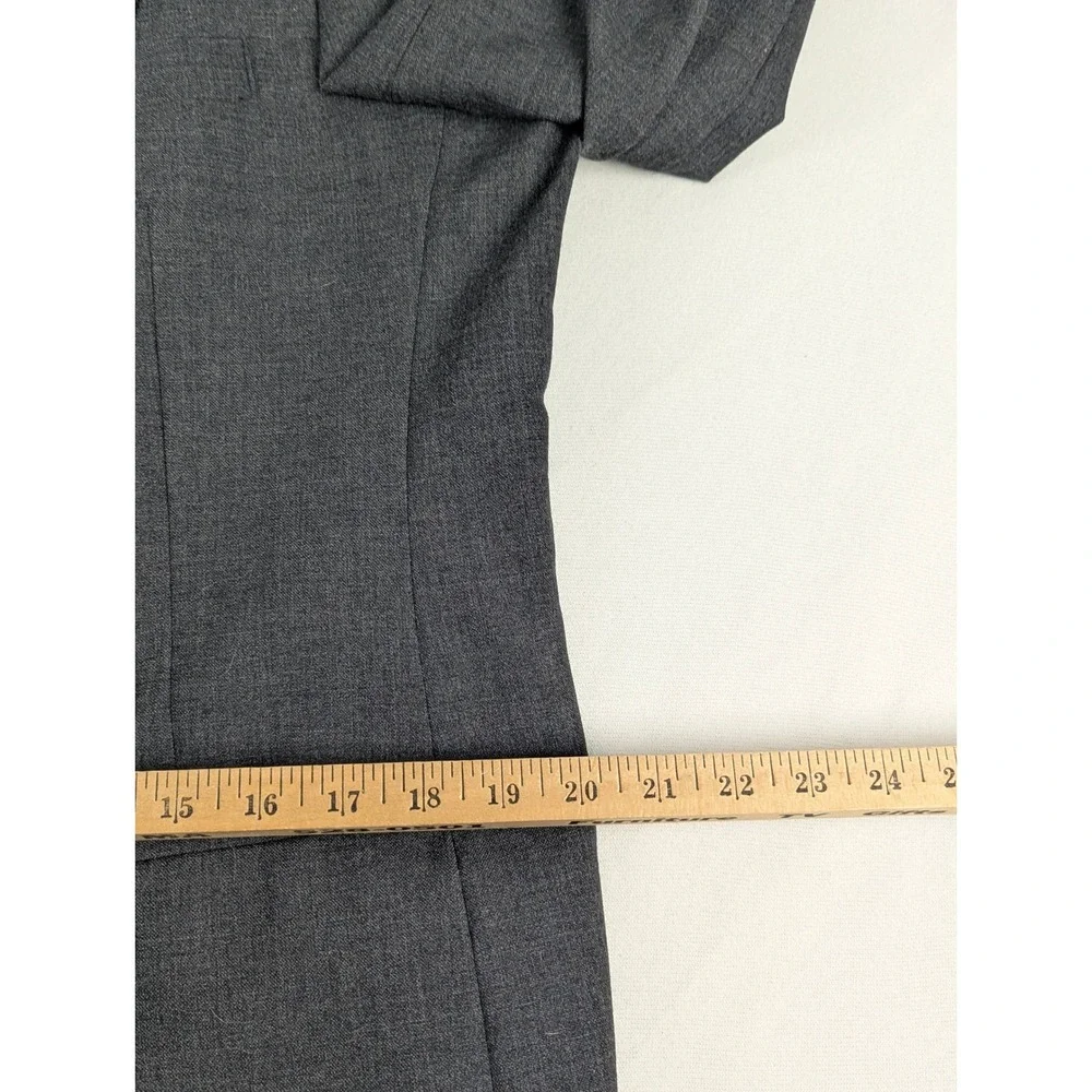 John‎ Farley Clothiers Mens Grey Two Button Suit 41R Made in USA Professional